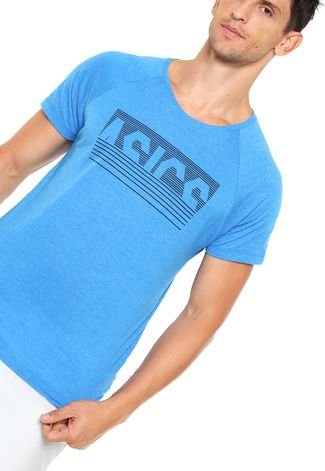Camiseta Asics Training Graphic SS Azul