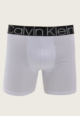 Cueca Calvin Klein Underwear Boxer Icon Branca Compre Agora