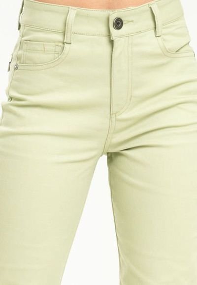 Pantalon Cinco Bolsillos Verde Ragged Pf21310009 Compra Ahora