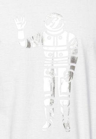 Camiseta Manga Curta Billionaire Boys Club Astronaut Branca