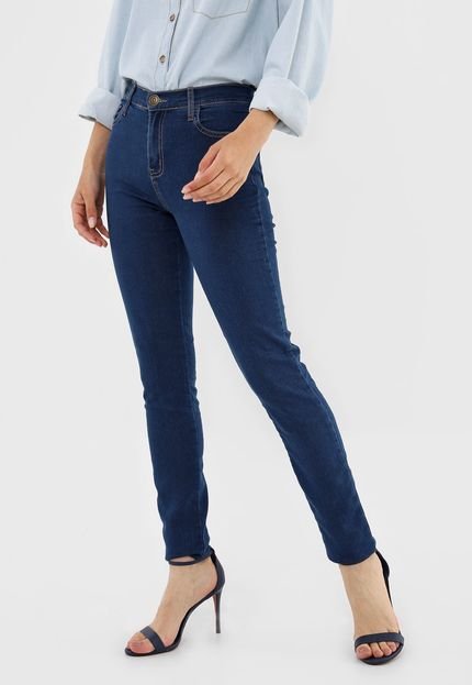 Calça Jeans Polo Wear Skinny Pespontos Azul - Marca Polo Wear