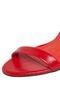 Sandália My Shoes Textura Vermelha - Marca My Shoes