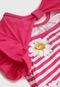 Vestido Kyly Infantil Floral Rosa - Marca Kyly