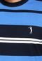Camiseta Aleatory Stripe Azul - Marca Aleatory