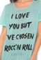 Camiseta Colcci Rock'n Roll Verde - Marca Colcci