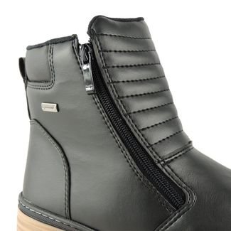 Bota Coturno Tratorada Plataforma Blogueira Feminina 5073  Preto