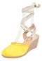 Scarpin FiveBlu Espadrille Amarelo - Marca FiveBlu