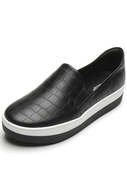 Slip On Piccadilly Croco Preto - Marca Piccadilly