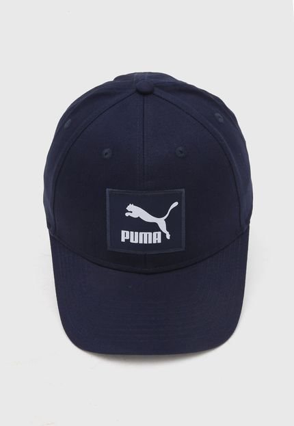 Boné Puma Logo Label Cap Azul-Marinho - Marca Puma