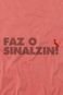 Camiseta Sb Faz O Sinalzin Reserva Vermelho - Marca Reserva