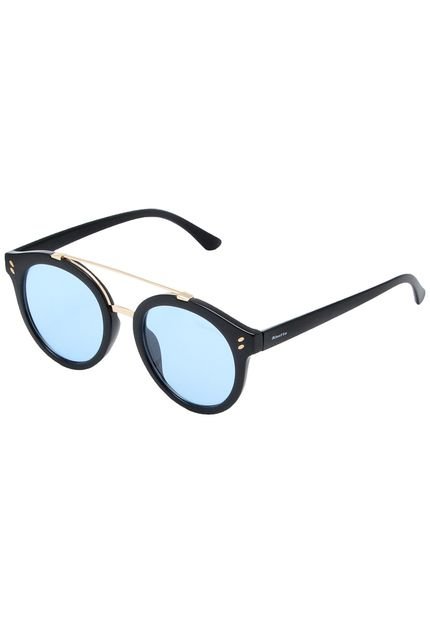 Óculos de Sol Khatto Redondo Preto/Azul - Marca Khatto
