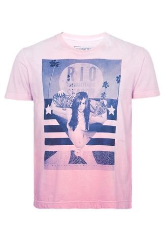 Camiseta Rockstter Rio Rosa