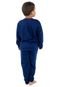 Pijama Longo Infantil Masculino Linha Noite Azul Marinho - Marca Linha Noite