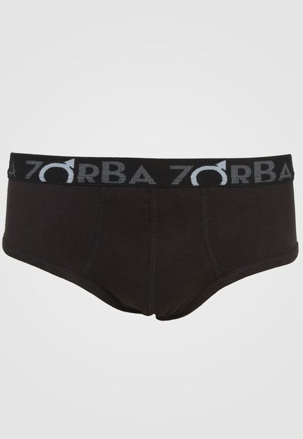 Cueca Zorba Slip Stylo Preta - Marca Zorba