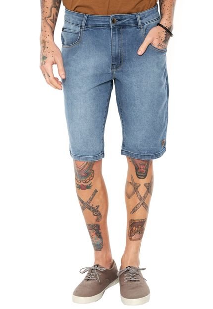 Bermuda Jeans Hang Loose Clear Azul - Marca Hang Loose