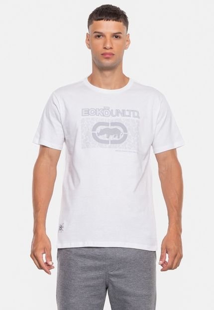 Camiseta Ecko Masculina Rock Off White - Marca Ecko