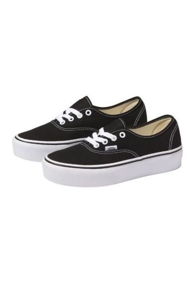 Tenis Vans Unisex Authentic Plataforma 2.0 Negro Blanco Compra