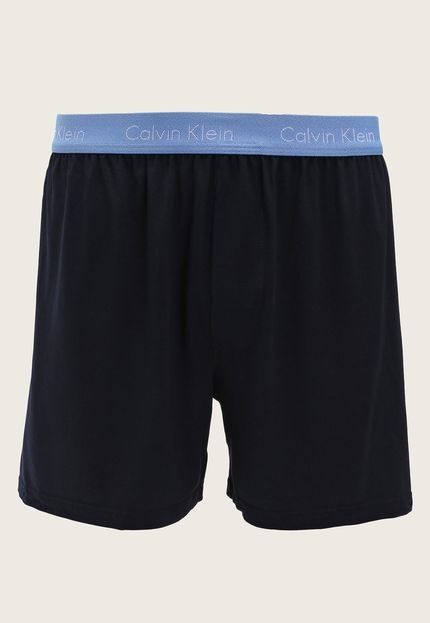 Samba Canção Calvin Klein Underwear Logo Preta - Marca Calvin Klein Underwear
