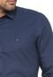 Camisa Aramis Super Slim Azul - Marca Aramis