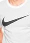 Camiseta Nike Dry Fit Swoosh Htr Branca - Marca Nike