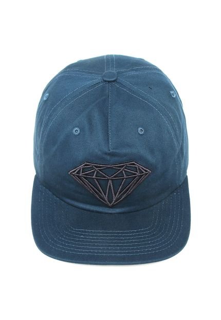 Boné Diamond Supply Co Snapback Brilliant Azul - Marca Diamond Supply Co