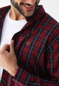 Camisa Red Nose Reta Estampada Vermelha - Marca Red Nose