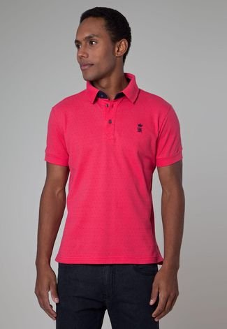 Camisa Polo Sergio K. Style Rosa - Compre Agora
