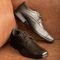 Sapato Social Masculino em Couro com Cadarço - Marca Simon Vergan