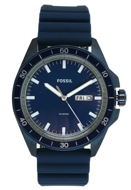 Relógio Fossil FS5260/3AN Azul - Marca Fossil