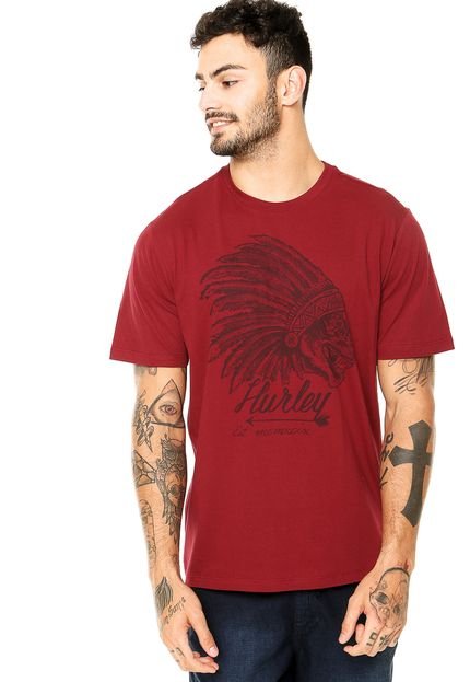 Camiseta Hurley Savage One Vermelha - Marca Hurley