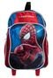 Mochilete Escolar Spider Man Vermelha - Marca Spider Man