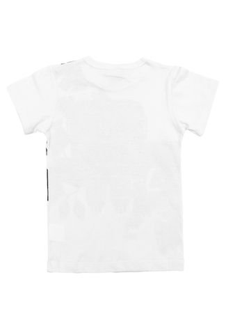 Camiseta Kamylus Infantil Macaquinho Branca