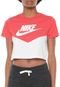 Camiseta Cropped Nike Sportswear Hrtg Top Ss Rosa - Marca Nike Sportswear
