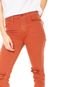 Calça Jeans Redley Skinny high Caramelo - Marca Redley