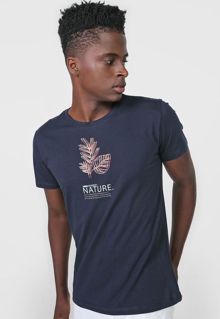 Camiseta Forum Nature Azul-Marinho - Marca Forum