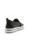 Slip On Via Marte Listras Preto - Marca Via Marte