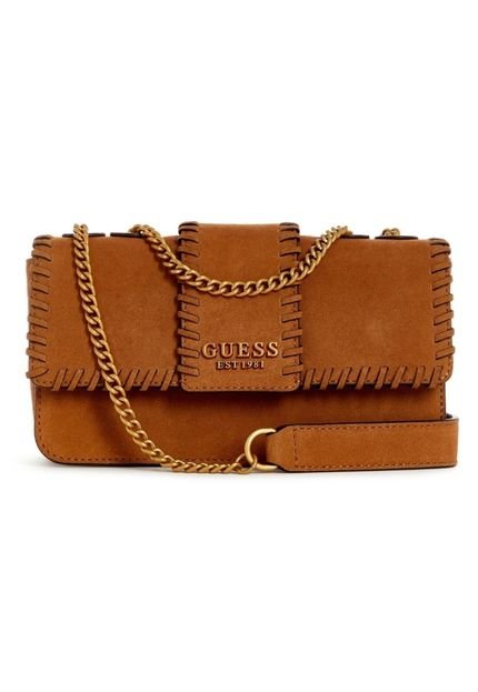 Bolsa Libera Convertible Crossbody Flap - Marca Guess