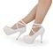 Sapato Boneca Modarpe Salto Fino Branco M27 - Marca Modarpe