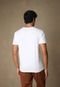 Camiseta Osklen Reta Tridente Branca - Marca Osklen