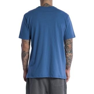 Camiseta RVCA Big RVCA Plus Size SM24 Masculina Azul
