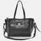 Bolsa Feminina Via Marte Tote Grande B1-123-01 Preto Incolor - Marca Via Marte