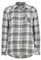 Camisa Volcom Plaid It Cinza - Marca Volcom