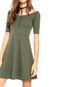 Vestido FiveBlu Curto Ombro-a-Ombro Verde - Marca FiveBlu