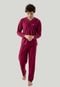 Kit 2 Pijama Masculino Linha Noite Curto   Longo Sortido - Marca Linha Noite