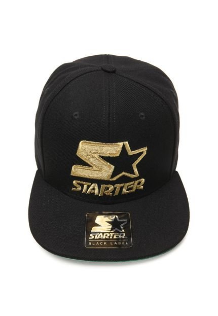 Boné Starter Black Gold Preto - Marca S Starter