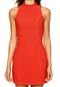 Vestido Sommer Recortes Laranja - Marca Sommer