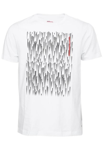 Camiseta Aramis Geométrica Branca - Marca Aramis