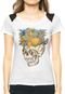Camiseta Volcom Skull Flower Branca - Marca Volcom