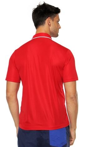 Camisa Polo Fila Azetc Box Vermelha