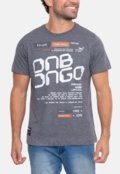 Camiseta Onbongo Estampada Grafite Mescla - Marca Onbongo